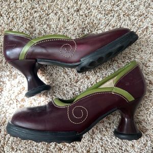 John Fluevog heels, size 10.
